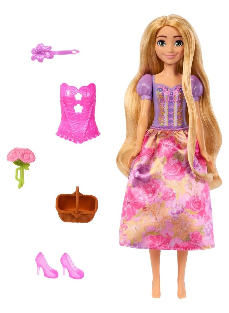 Disney Princess Fashion Doll Spin And Reveal - Rapunzel