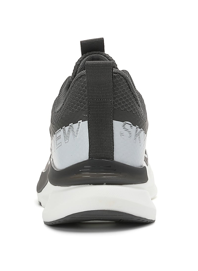 Men's Lace Up Walking Shoes Running Comfortable Tennis Breathable Non Slip Athletic Sports Shoes Gym Workout Cross Training Sneakers With Non-Slip Backing