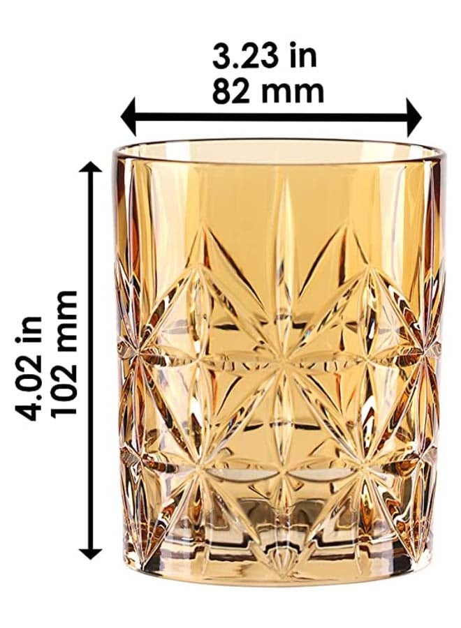 Elegant Highland Tumbler Amber