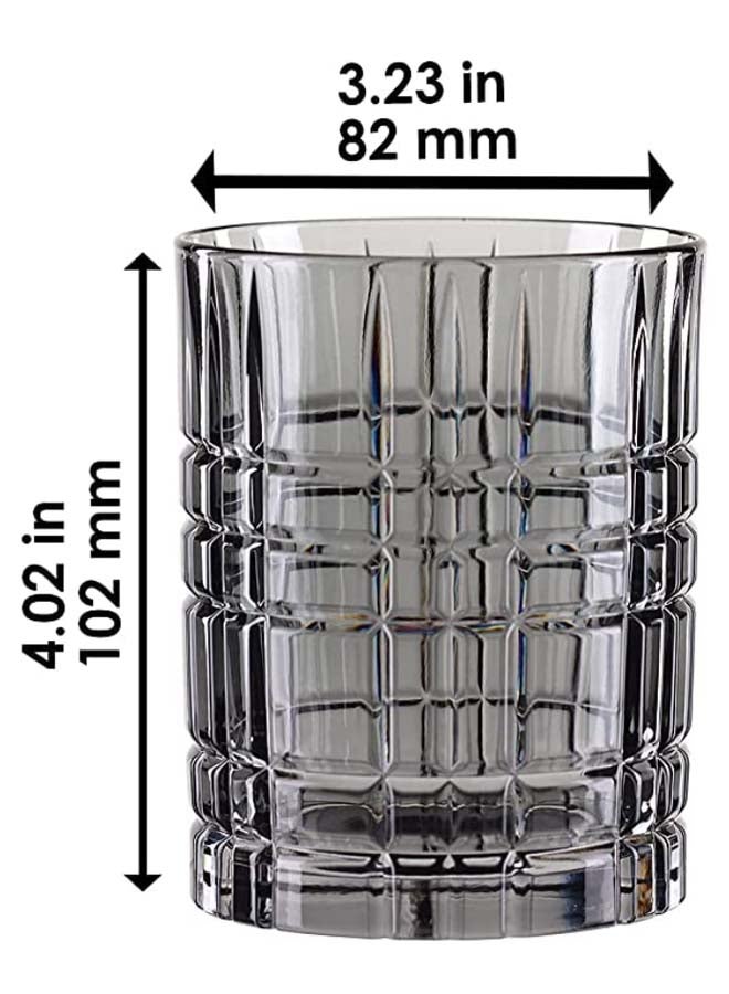 Elegant Highland Tumbler Smoke Grey 82 x 102mm