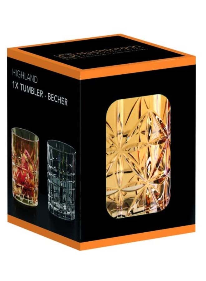 Elegant Highland Tumbler Smoke Grey 82 x 102mm