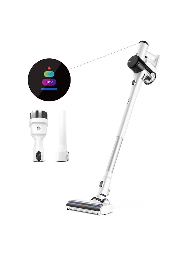 Pure One Air Cordless Stick Vacuum Cleaner with Multiple Attachments & powerful suction, iLoop Smart Sensor Technology with LED screen, Ultra-Quiet and Lightweight Design 0.3 L 230 W Pure ONE Air White