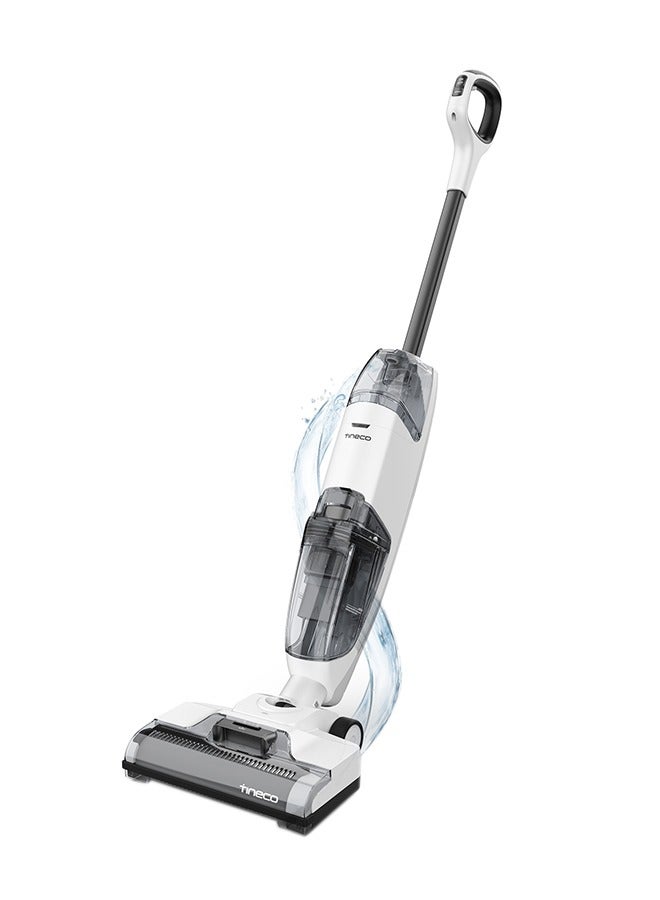 iFloor 2 Max Wet and Dry Cordless Vacuum Cleaner and Mop, Self cleaning with Streak-free Drying, Ideal for Hard Floors, All corners, sticky messes and pet Hairs, Portable and Lightweight Design 0.55 L 120 W IFLOOR 2 Max ‎White/Grey