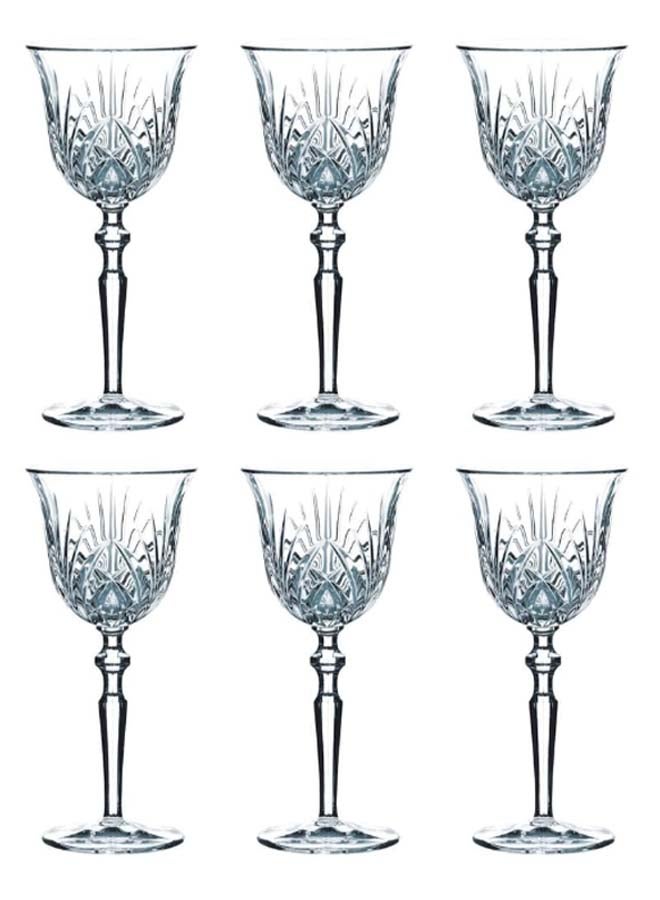 6-Piece Palais Glass Set Clear 6 x 18.8cm