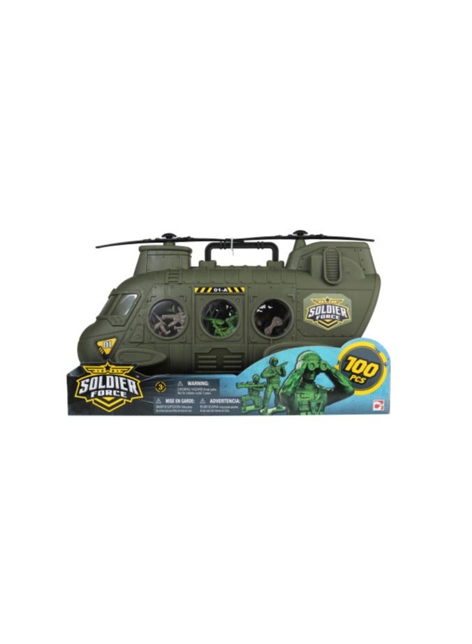 SOLDIER FORCE - CHINOOK CARRIER PLAYSET