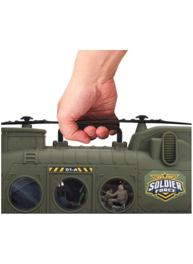 SOLDIER FORCE - CHINOOK CARRIER PLAYSET