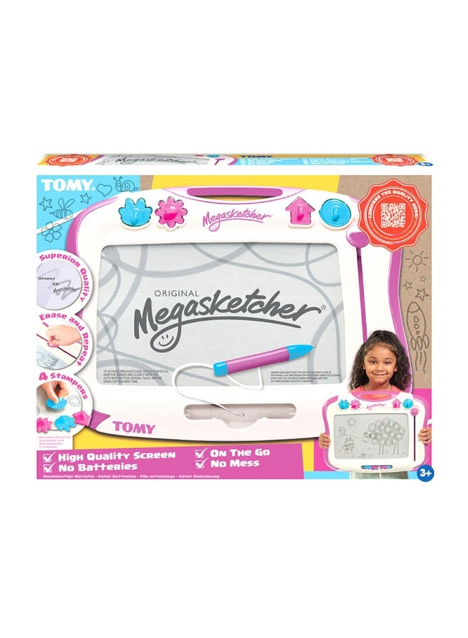 Tomy Megasketcher Classic Magnetic Drawing Board (Purple)