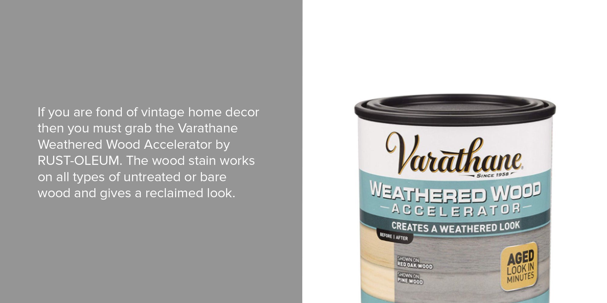 Varathane Wood Accelerator Grey