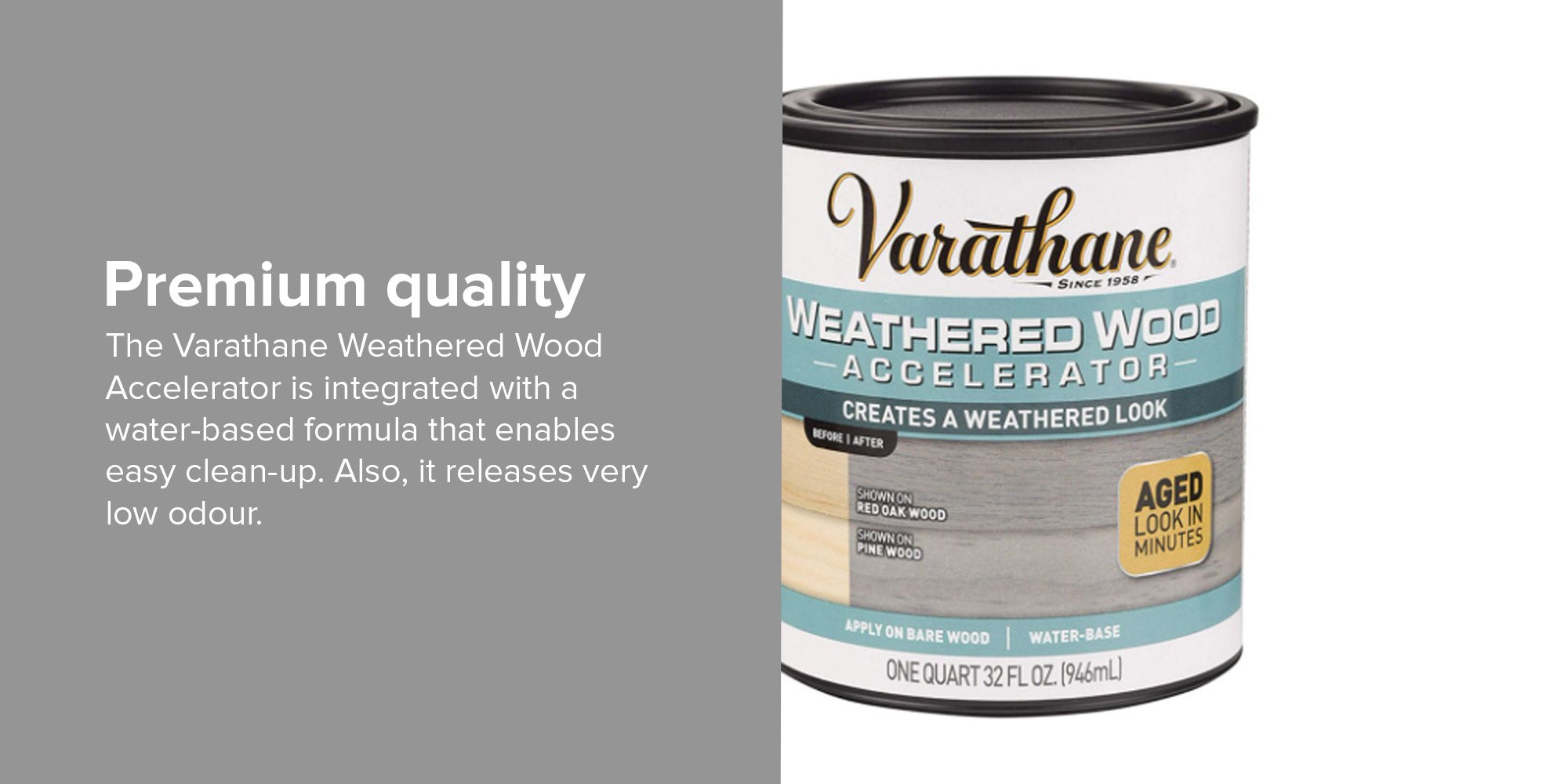 Varathane Wood Accelerator Grey