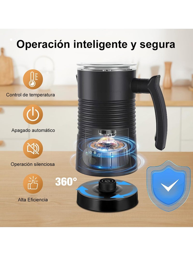 Electric Milk Frother Milk Foam Machine For Coffee Cappuccino Latte 4 In 1 Hot And Cold Foam Maker Automatic Milk Frother Foamer