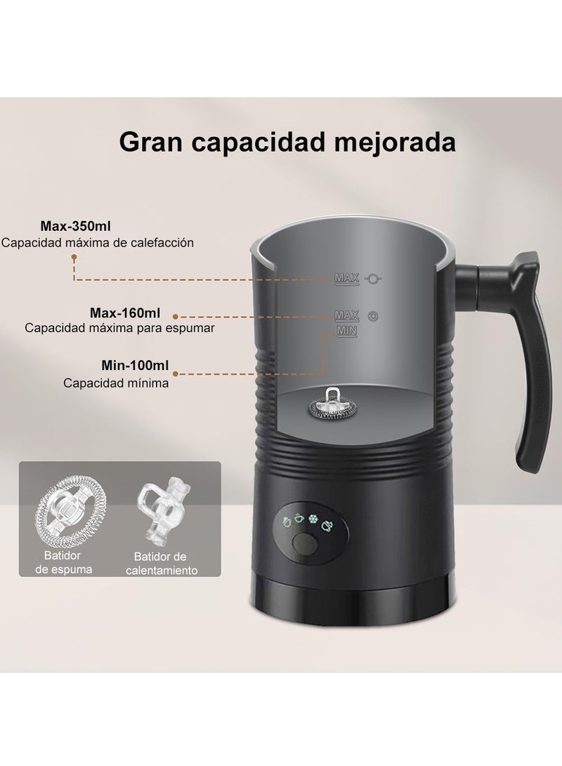 Electric Milk Frother Milk Foam Machine For Coffee Cappuccino Latte 4 In 1 Hot And Cold Foam Maker Automatic Milk Frother Foamer