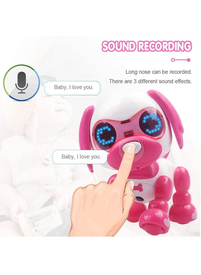 Robot Dog for Kids, Induction Touch Electric Toy Dog, Commands Sing, Dance, Barks, Walks Electronic Pet Dog for All Ages Boys and Girls Gifts