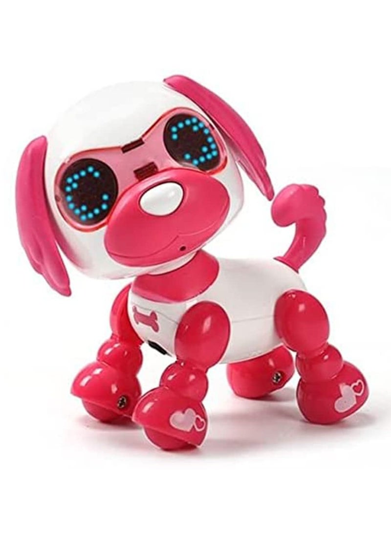 Robot Dog for Kids, Induction Touch Electric Toy Dog, Commands Sing, Dance, Barks, Walks Electronic Pet Dog for All Ages Boys and Girls Gifts