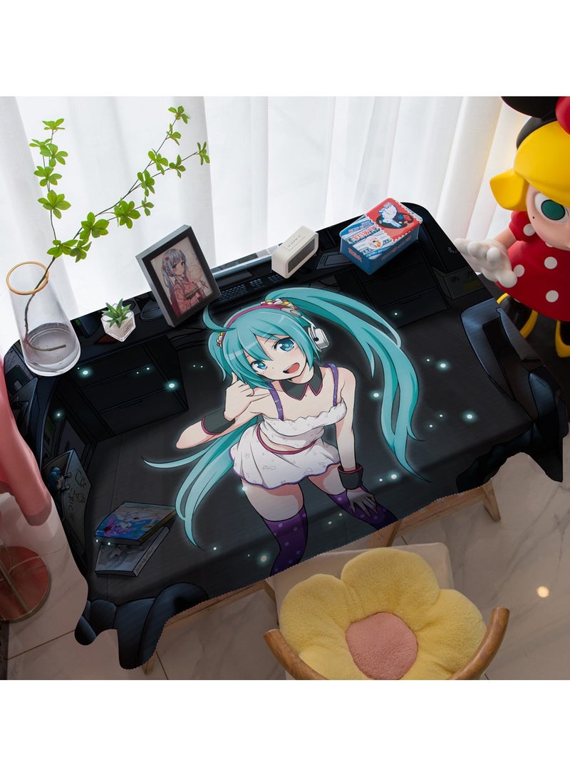 New Anime Cartoon Waterproof Cloth Tablecloth