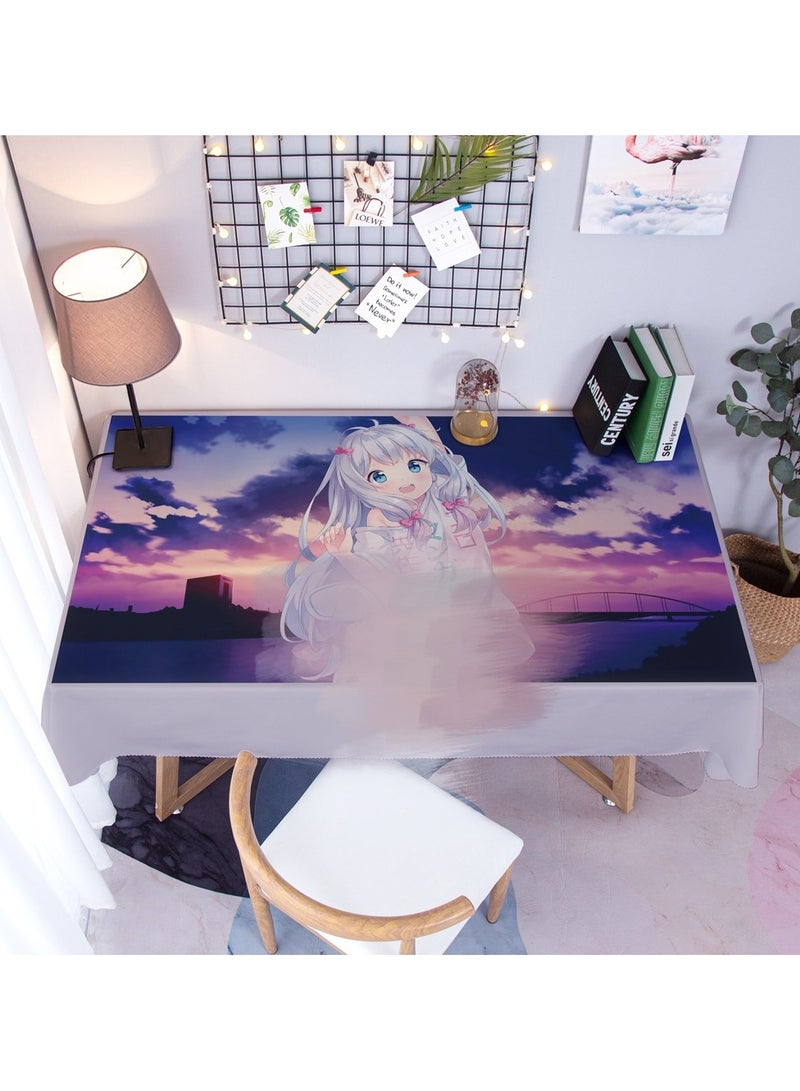 New Anime Cartoon Waterproof Cloth Tablecloth