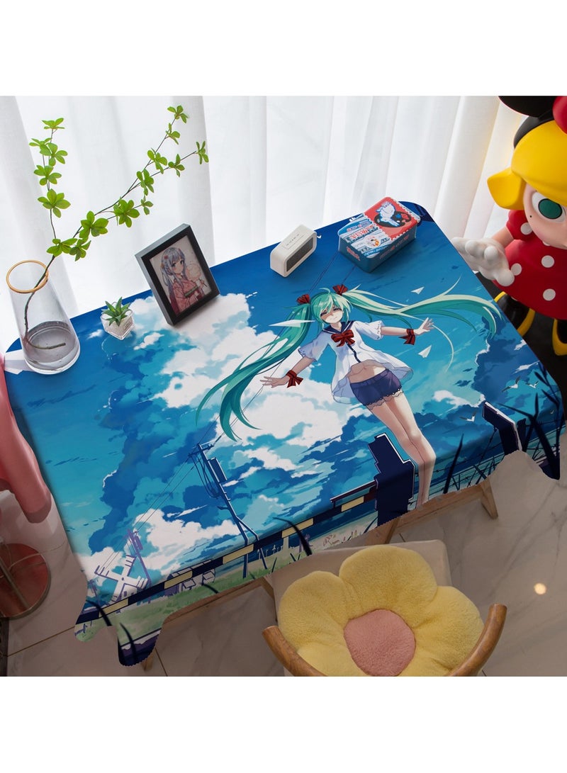 New Anime Cartoon Waterproof Cloth Tablecloth