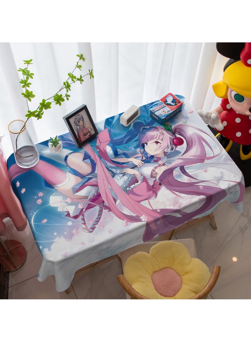 New Anime Cartoon Waterproof Cloth Tablecloth