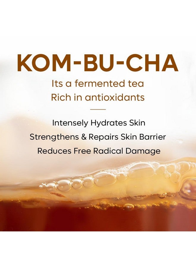 Kombucha Hydra Repair Face Moisturizer With Hyaluronic Acid For Intense Hydration Barrier Repair Moisturizer With Ceramide & Peptide | 12 Hr Hydration For Soft Skin | For Women & Men 50Ml