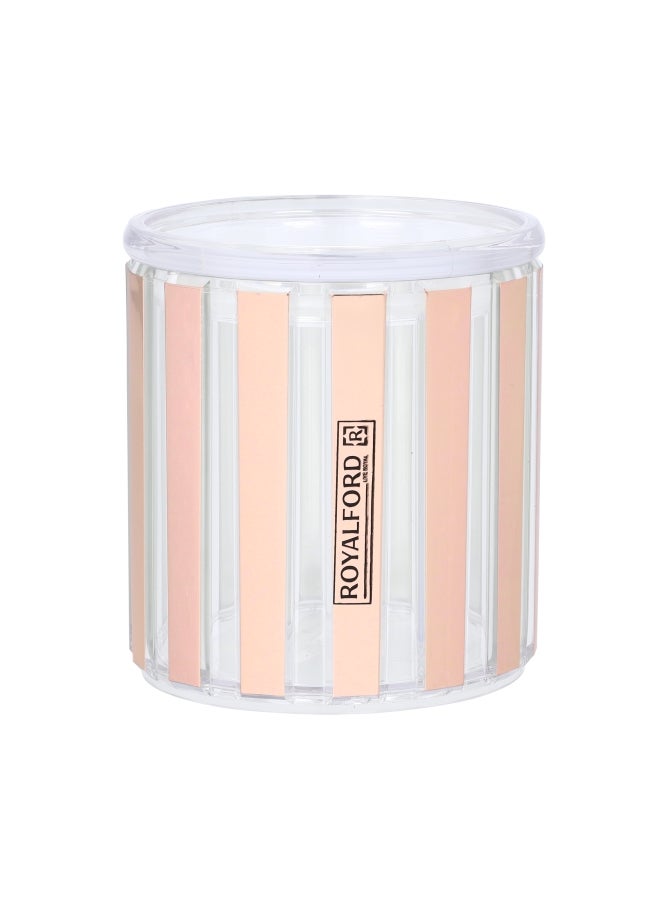 Aqua Airtight Canister Pink/Clear 10.8x10.8x13.6cm
