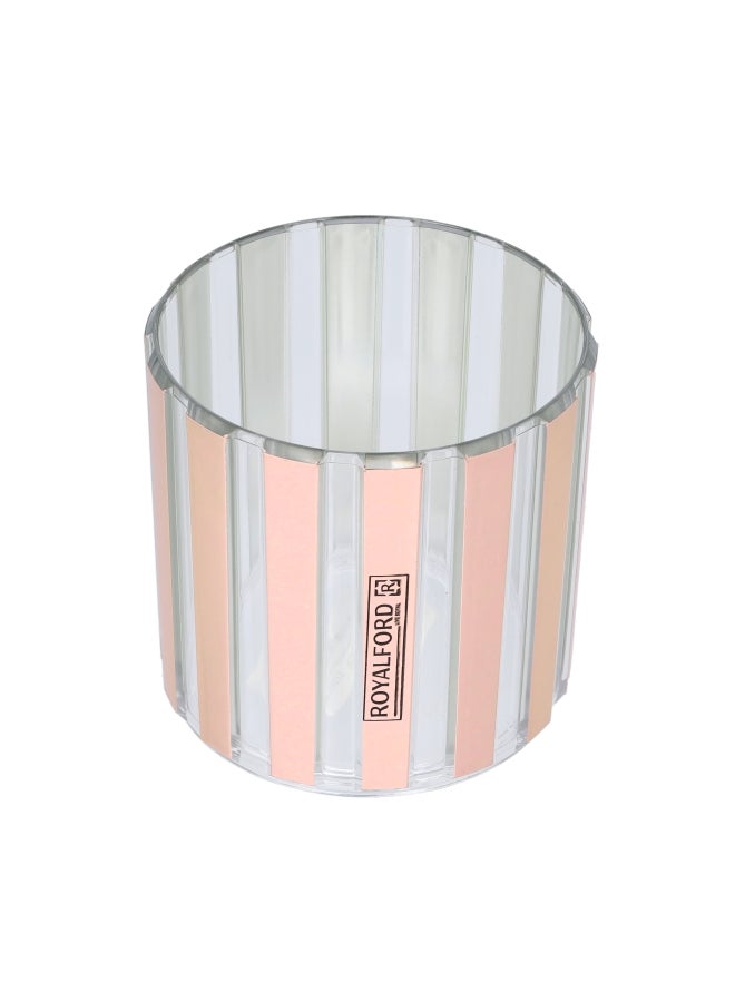 Aqua Airtight Canister Pink/Clear 10.8x10.8x13.6cm