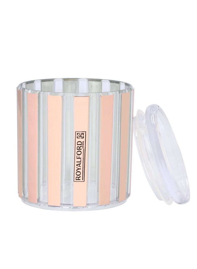 Aqua Airtight Canister Pink/Clear 10.8x10.8x13.6cm