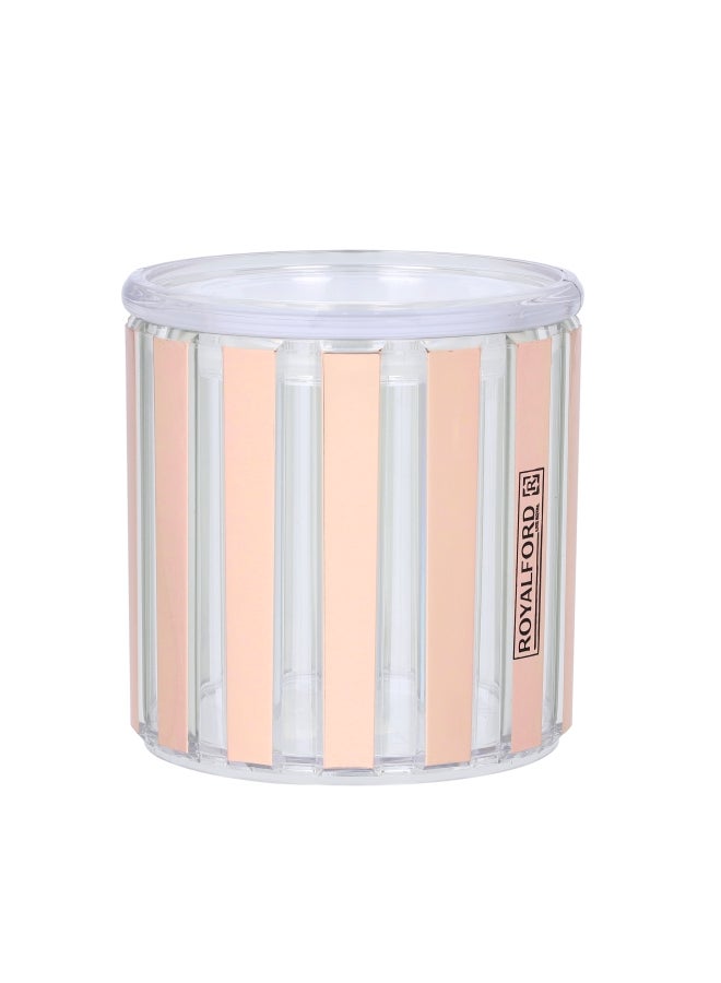 Aqua Airtight Canister Pink/Clear 10.8x10.8x13.6cm