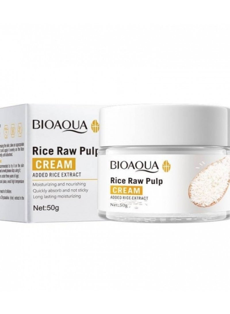 BioAqua Rice Raw Pulp Cream