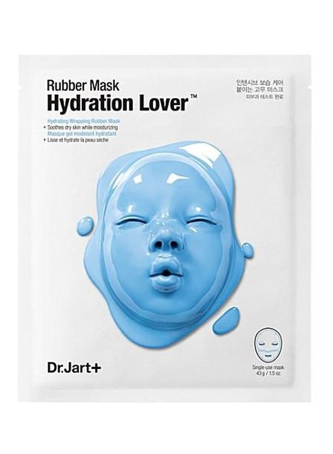 Rubber Mask Hydration Lover Sky Blue