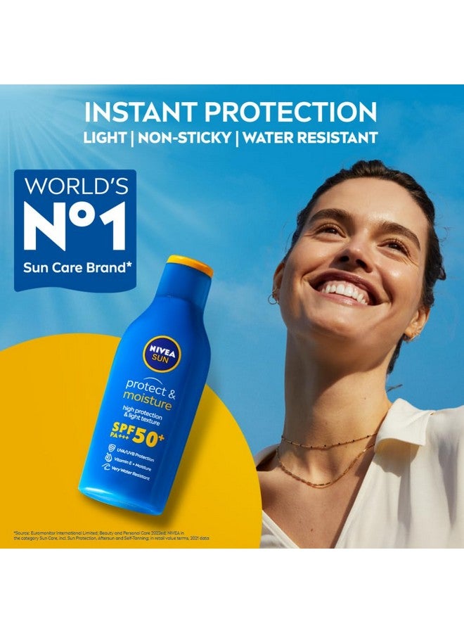 Men & Women Sun Protect And Moisture 125Ml Spf 30 Advanced Sunscreen For Instant Protection For Normal Skin| Pa++ Uva - Uvb Protection System| Water Resistant| Pack Of 1