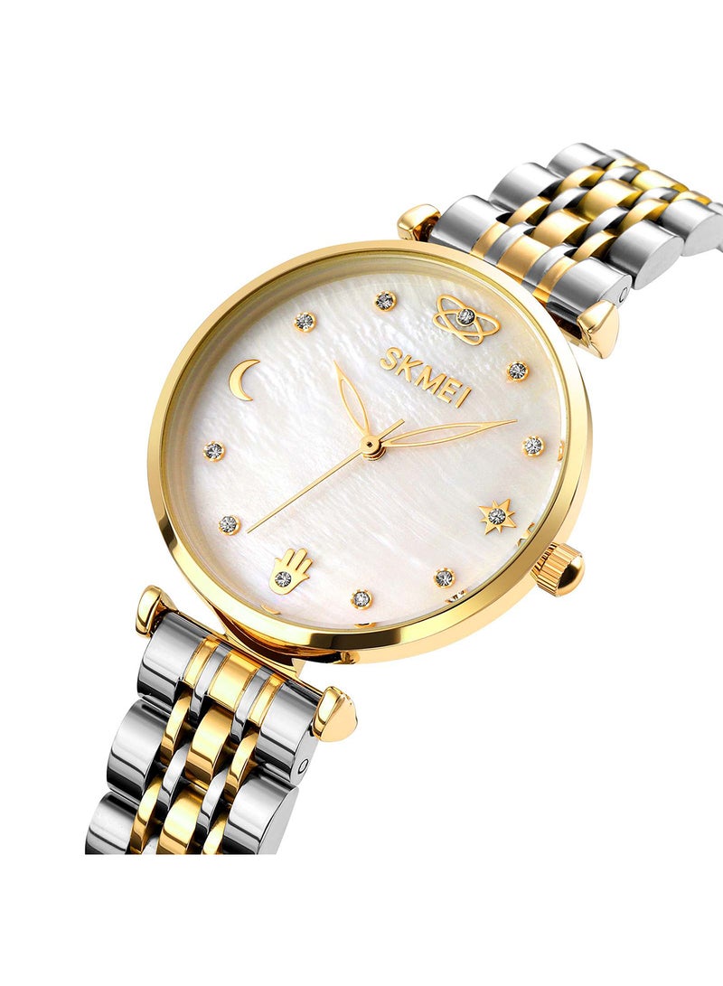 Women's Elegant Meticulous  Rhinestone Mosaic Fashion Wo Quartz WristWatch 0081GD