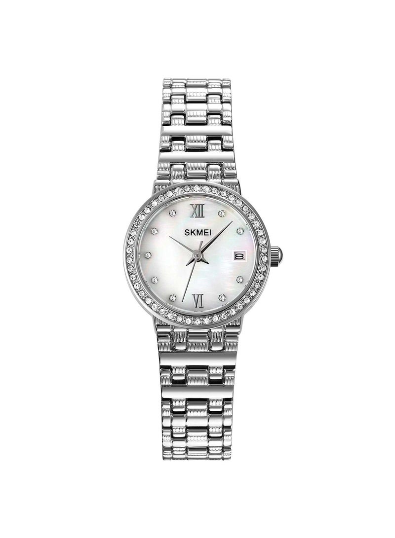 Women's Casual Quartz Wo Top Brand Luxury Rhinestone Dress WristWatch 9081SI