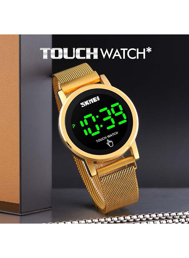 Magnetic Touch Screen Led  Digital Watch 8661GD