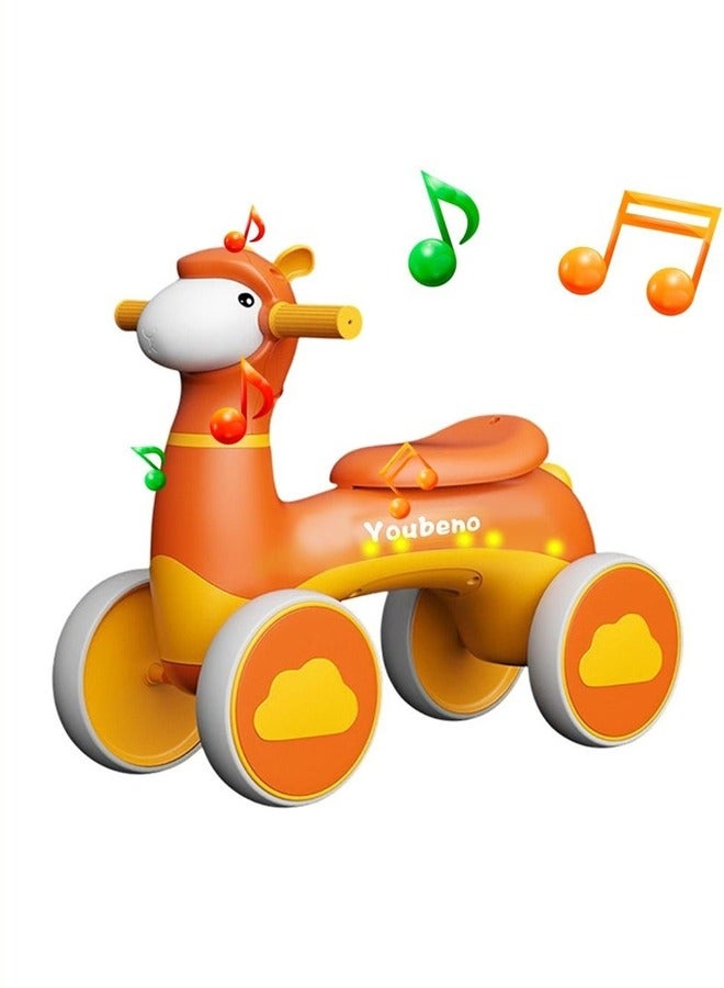 Balance Bike for Kids,Ride On Car with Light and Music,Friendly Training Balance,Ride On Toys as Children Gift