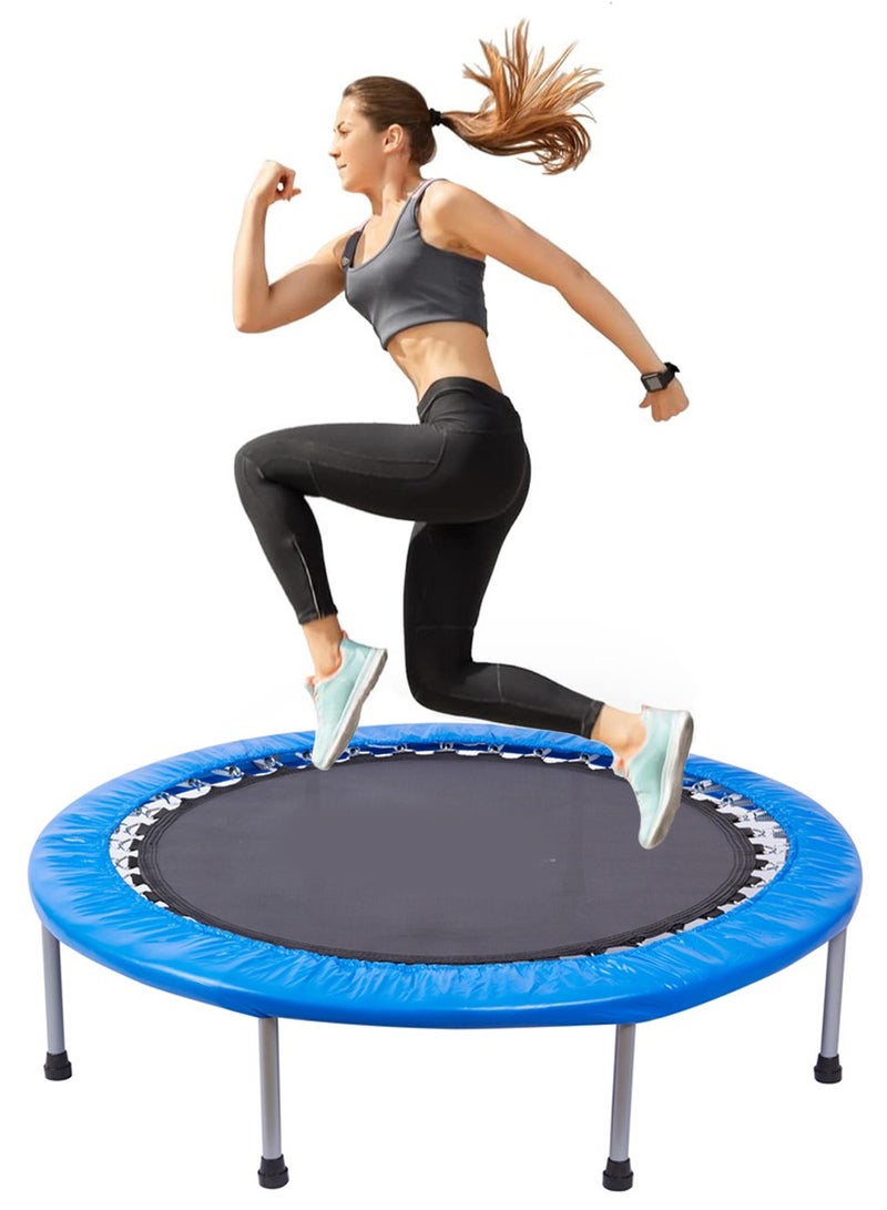 48 Inches foldable Exercise Trampoline Adult Children Indoor Fitness Rebounder