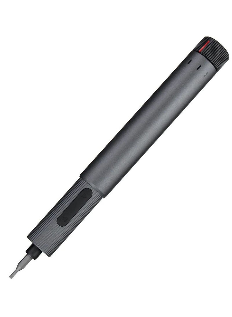 Precision Electric Screwdriver E2, All-in-One Magnetic Bits, Max 3 N.m, Magnetic Storage, Repair Tool Set for Phone Camera Laptop Watch, Screw in & Out, Two Speed Options, Rechargeable