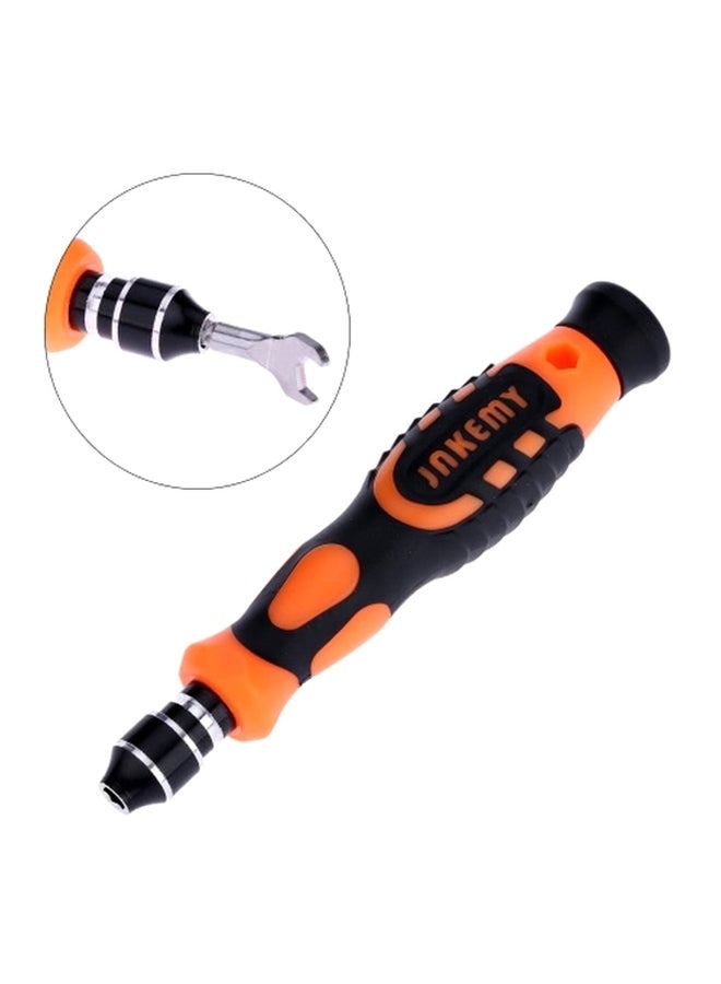 52-In-1 Screwdriver Set Orange/Black/Silver 15.5x11x2.7cm