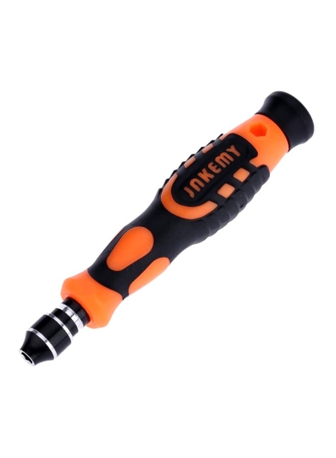 52-In-1 Screwdriver Set Orange/Black/Silver 15.5x11x2.7cm