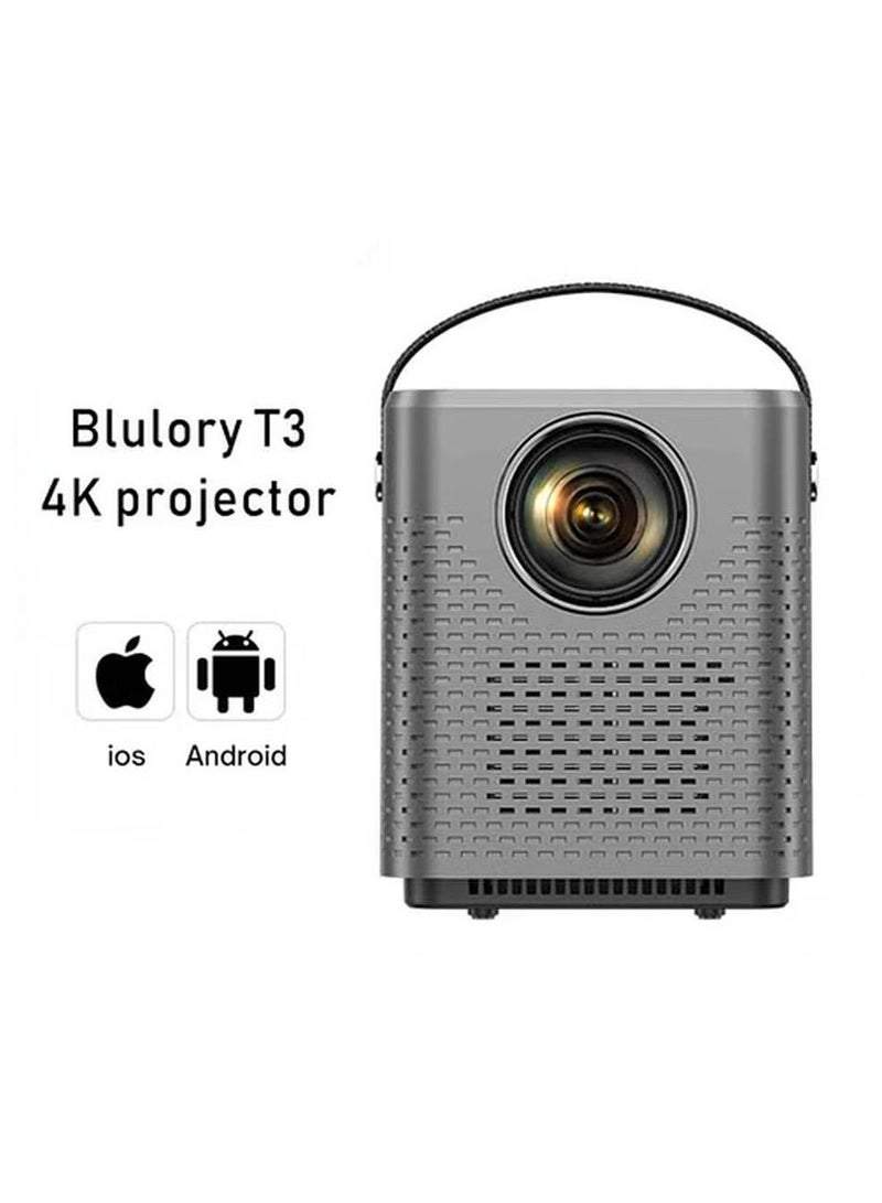 T3 Movie 3D Projector 4K Full HD 1080P Native Cinema Beamer Android WiFi Projector For Outdoor Movies Support Android