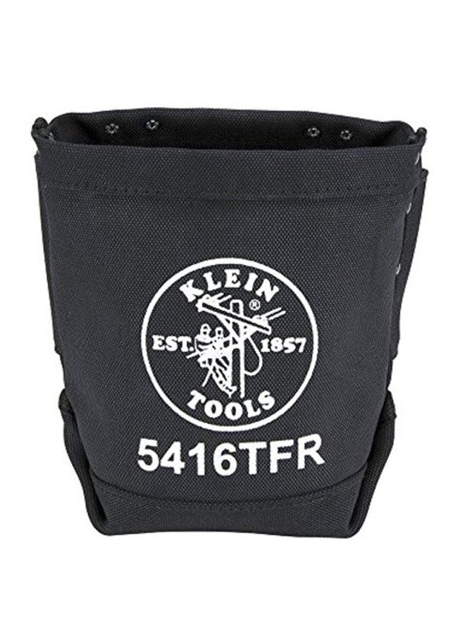 Flame Resistant Canvas Bag Black 11x9.6x2.1inch