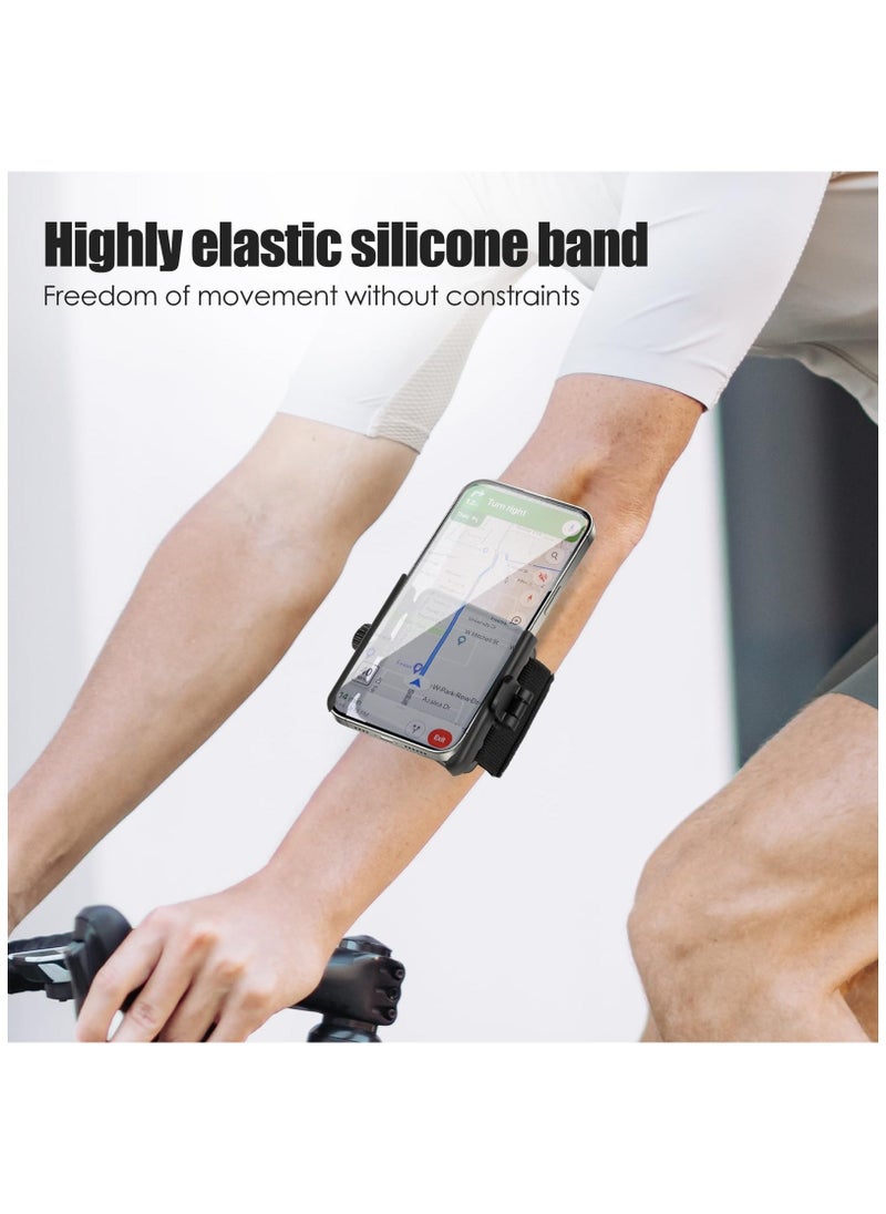 Running Armband Wrist Phone Holder, Phone Holder for Running, Universal Wrist Phone Holder for iPhone 15/14/13/Pro Max/Pro/Mini/12/11/SE/Xs/XR/X/8/7/Plus, Arm Band for Phone for Running Holder