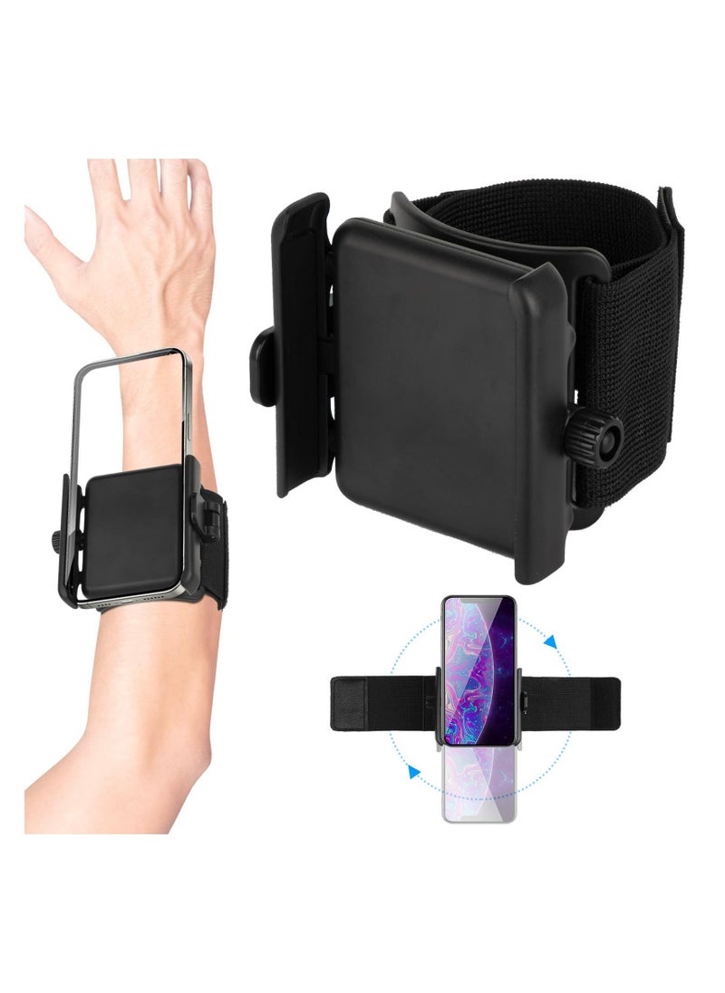 Running Armband Wrist Phone Holder, Phone Holder for Running, Universal Wrist Phone Holder for iPhone 15/14/13/Pro Max/Pro/Mini/12/11/SE/Xs/XR/X/8/7/Plus, Arm Band for Phone for Running Holder