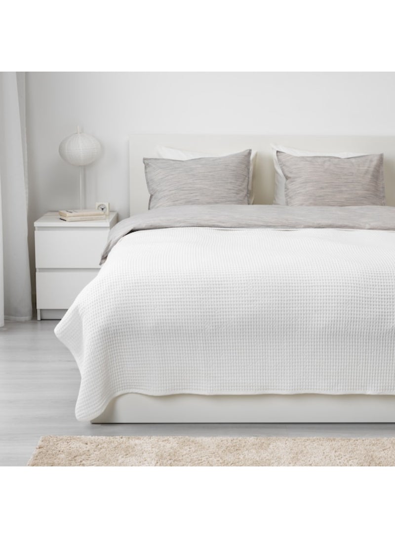 Bedspread - white - 230x250 cm