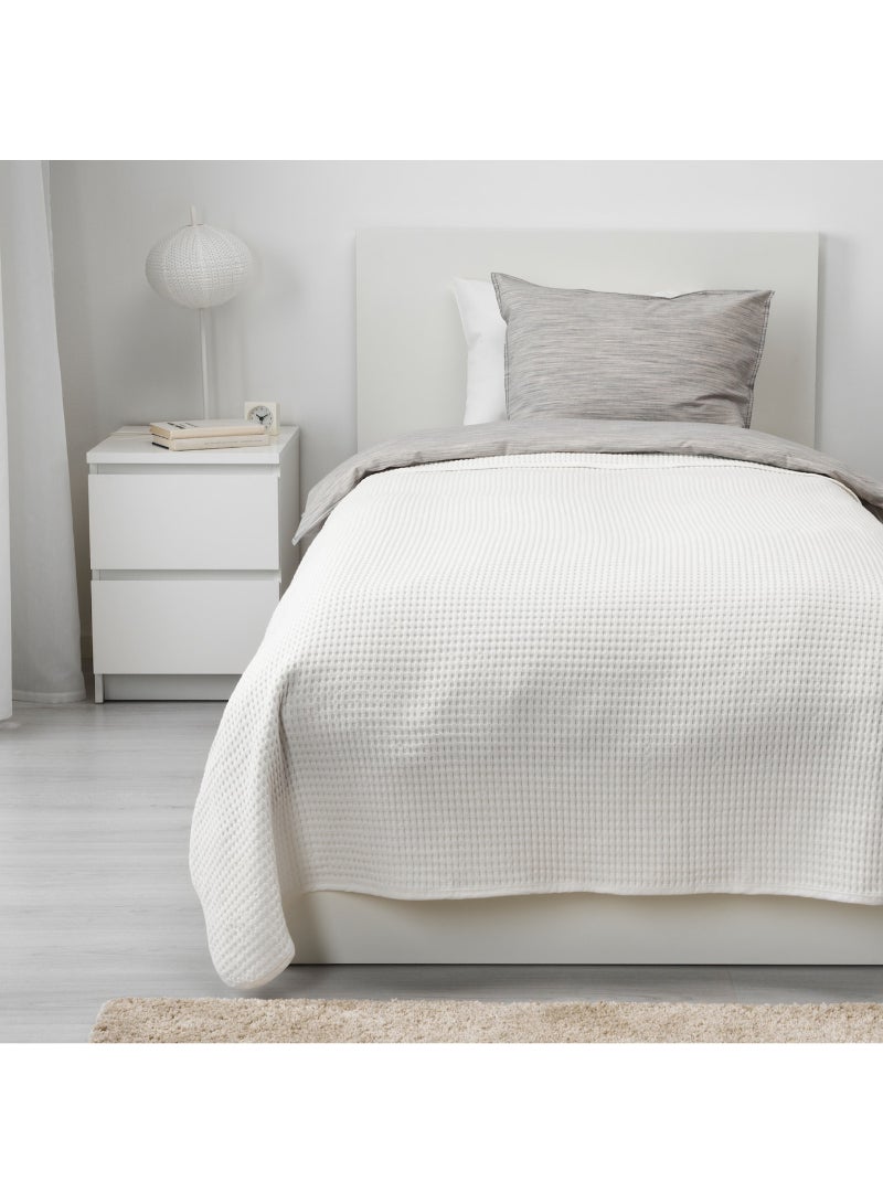 Bedspread - white - 150x250 cm