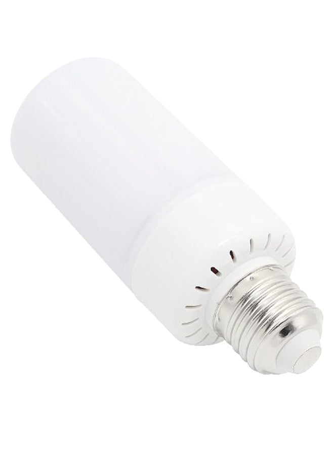 Flame Flickering Fire Effect LED Light White