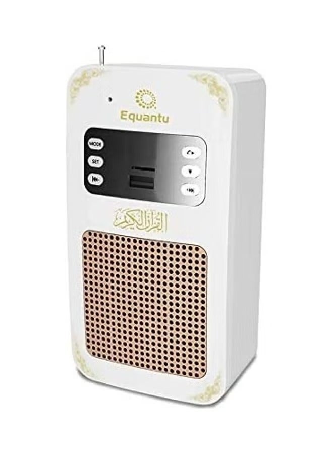 Portable Quran Speaker- Bluetooth White