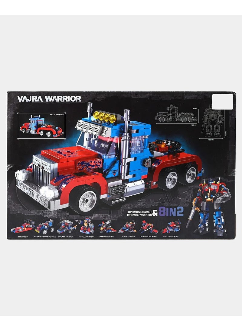 Warrior Building Blocks 8IN2 | Large | 725PCs