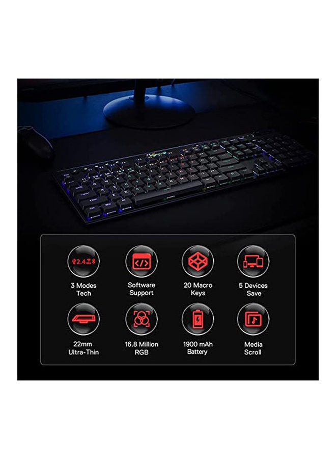 Ultra Thin Wireless Mechanical Keyboard