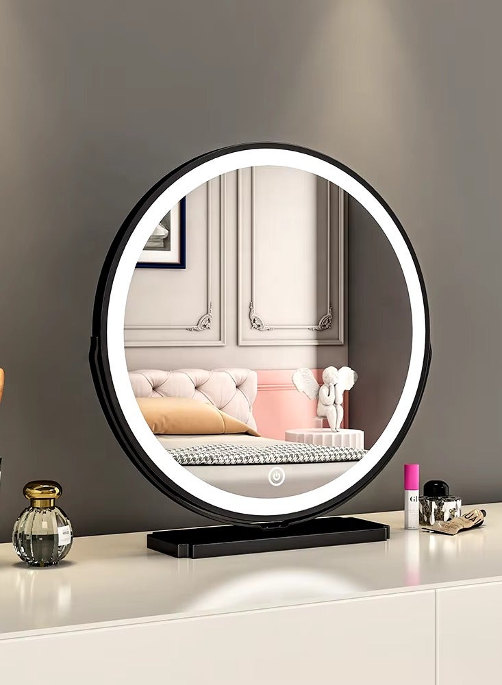 Round Mirror Circle Mirror Metal Frame Round Wall Mounted Mirrors for Living room Bathroom led mirror