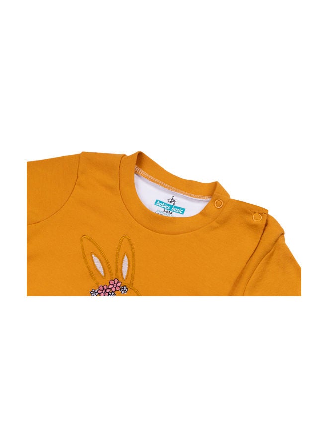 100% Cotton Printed Long Sleeves Sleepsuit With Feet Covering For Babies