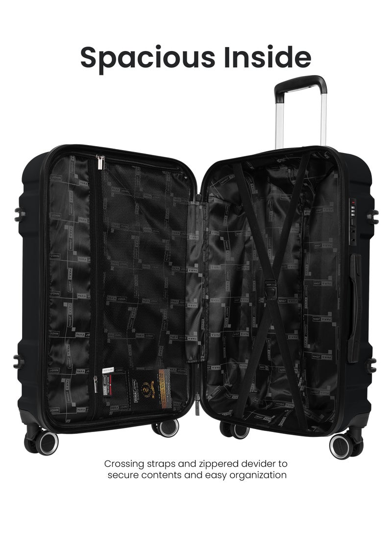 Expedition 3-Piece ABS-Trolley Set-Black